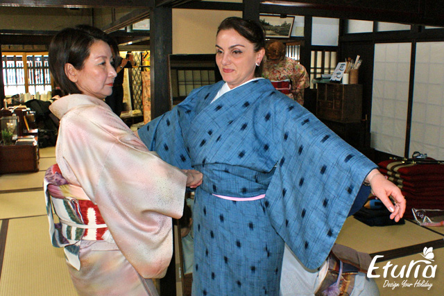 Reguli - infasurarea kimonoului