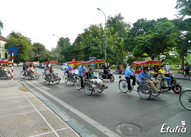 biciclisti Hanoi